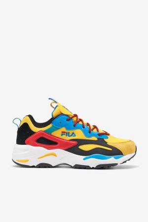 FILA Ray Tracer Festival Sneakers Yellow / Black / Blue,Mens Shoes | CA.NOIZHS976